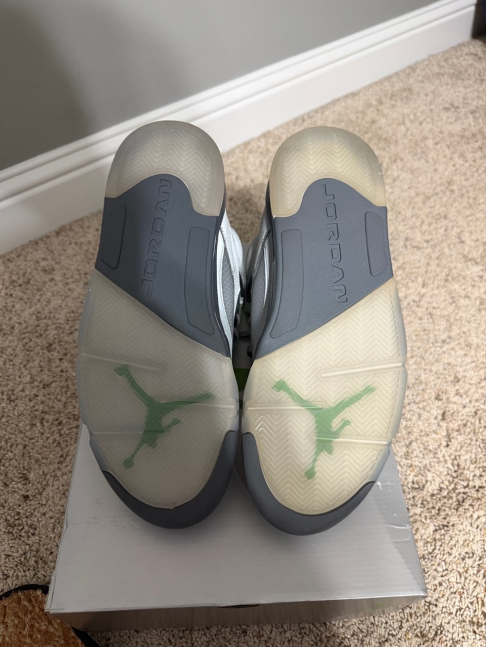 Jordan 5 Green Beans - Picture 5 of 6